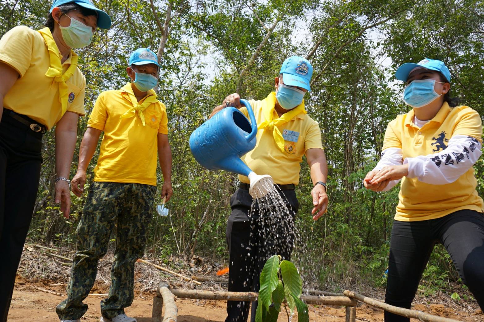 โครงการปลูกป่าเฉลิมพระเกียรติ เนื่องในโอกาสมหามงคลพระราชพิธีบรมราชาภิเษก ครบรอบ 1 ปี ของพระบาทสมเด็จพระปรเมนทรรามาธิบดีศรีสินทรมหาวชิราลงกรณ พระวชิรเกล้าเจ้าอยู่หัว
