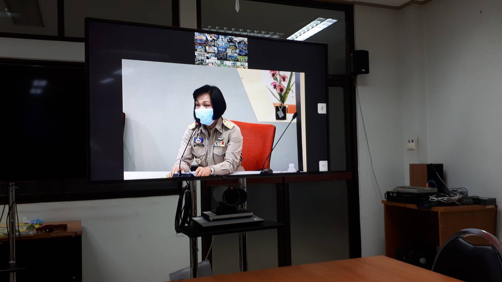 การประชุมเร่งรัดการเบิกจ่ายงบประมาณ ประจำปี พ.ศ. 2563 ผ่านระบบวิดีทัศน์ทางไกล (Video Conference)