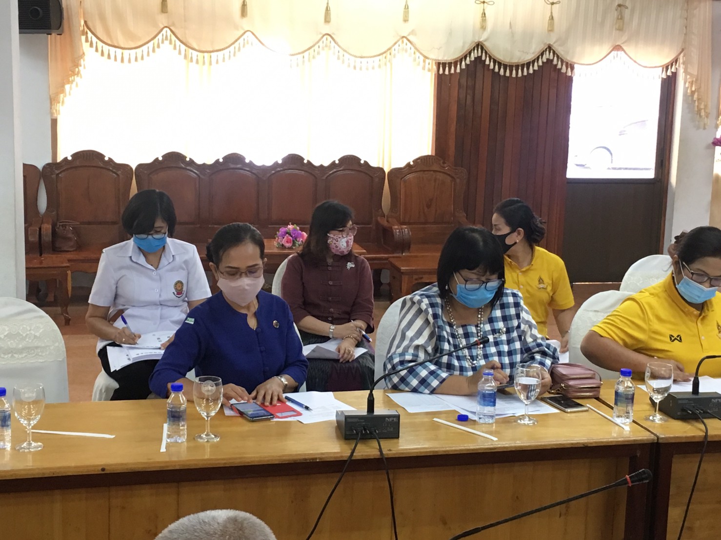 การประชุมเจ้าคณะอำเภอทุกอำเภอ ณ ห้องประชุมโรงเรียนมัธยมวัดใหม่กรงทอง อำเภอศรีมหาโพธิ จังหวัดปราจีนบุรี