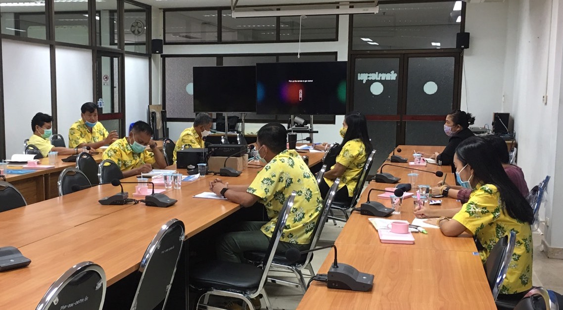 การประชุมชี้แจงแนวทางการขับเคลื่อนโครงการ/กิจกรรมตามแผนการปฏิบัติงานและแผนการใช้จ่ายงบประมาณ ประจำปีงบประมาณ พ.ศ. 2563 (ไตรมาส 3 – 4) ผ่านระบบวิดีทัศน์ทางไกล (Video Conference) และ TV พช.
