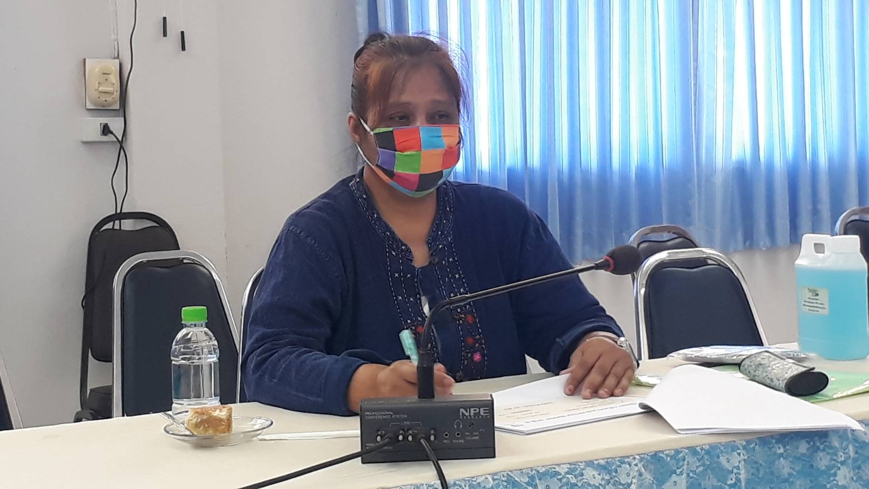 ประชุมเจ้าหน้าที่พัฒนาชุมชนของสำนักงานพัฒนาชุมชนอำเภอนาดี ณ ห้องประชุมอำเภอนาดี