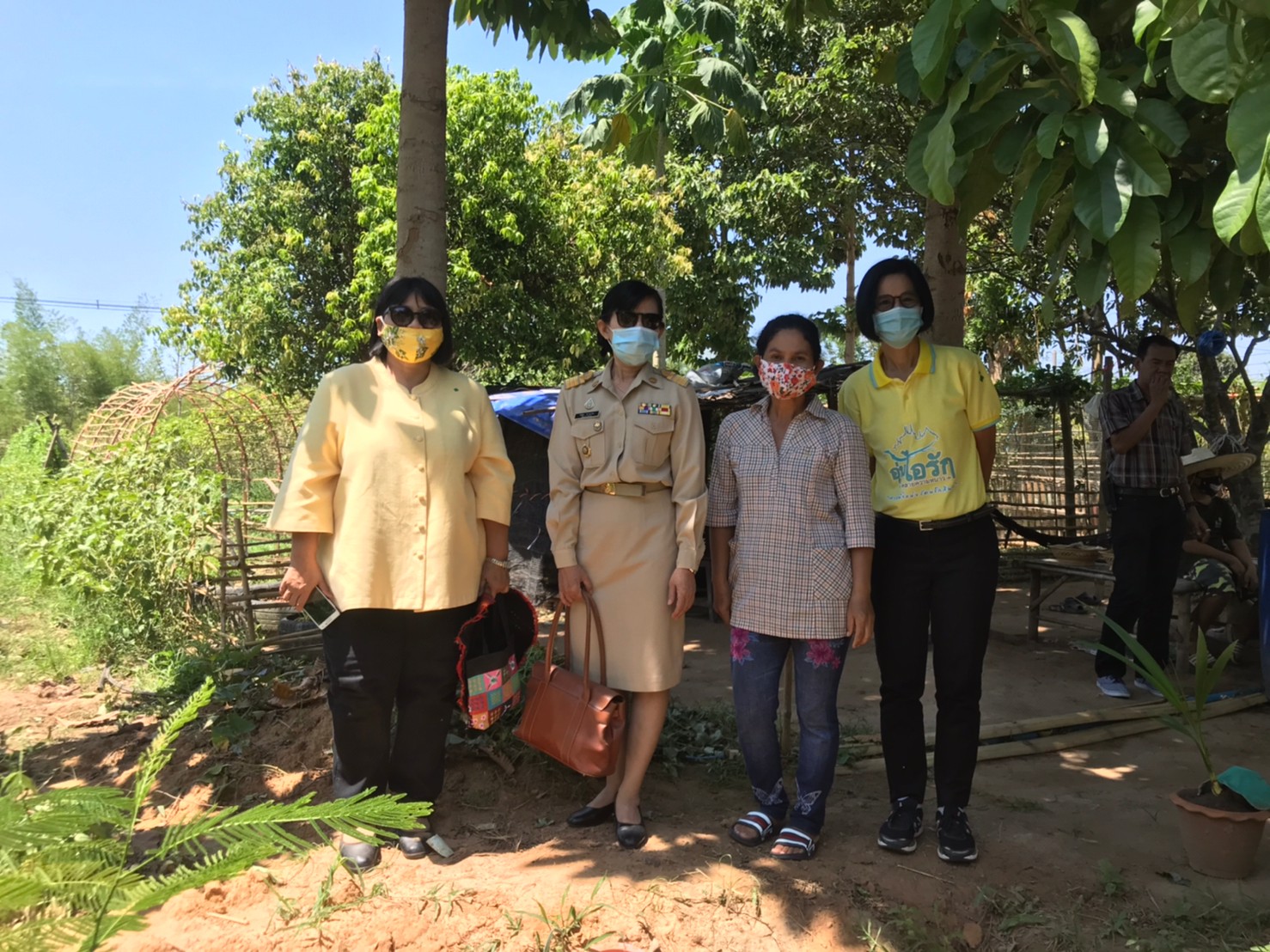 ติดตามการดำเนินงานโครงการพัฒนาหมู่บ้านเศรษฐกิจพอเพียง กิจกรรม โคก หนอง นา โมเดล