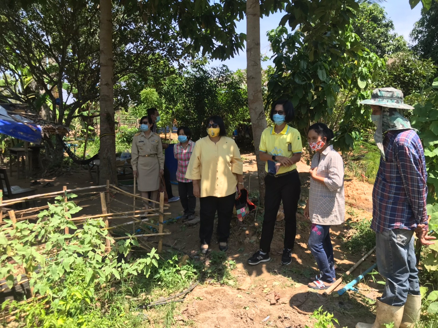 ติดตามการดำเนินงานโครงการพัฒนาหมู่บ้านเศรษฐกิจพอเพียง กิจกรรม โคก หนอง นา โมเดล