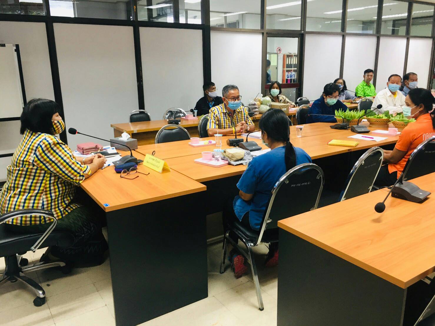 การประชุมมอบนโยบายแนวทางการดำเนินงานตามโครงการพัฒนาศักยภาพผู้นำการเปลี่ยนแปลง
