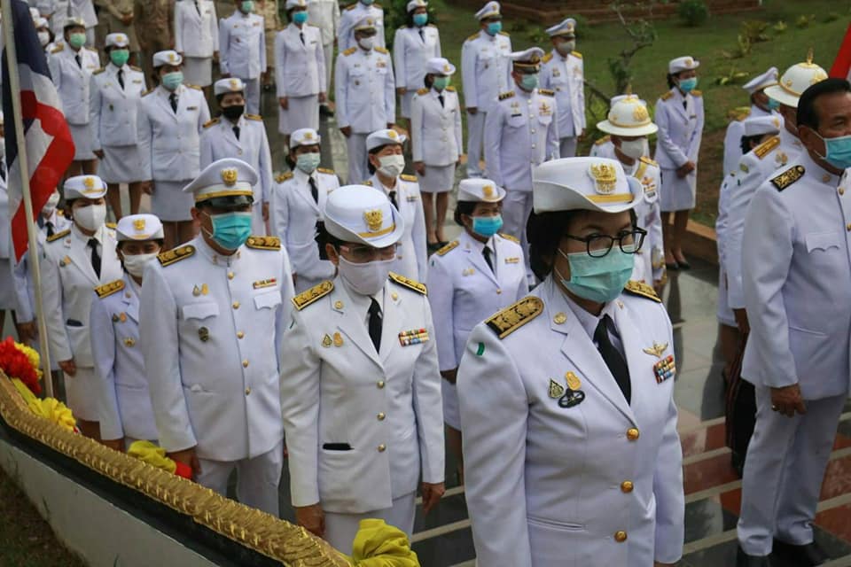 พิธีวางพวงมาลาถวายราชสักการะและอาศิรวาทราชสดุดีฯ เนื่องในวันคล้ายวันสวรรคตสมเด็จพระนเรศวรมหาราช