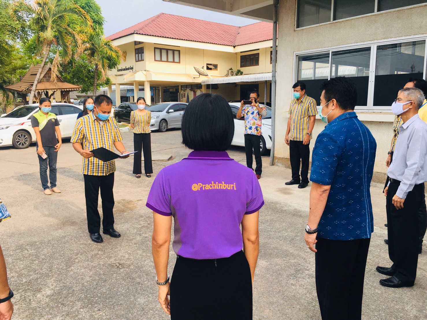 Kick Off เปิดปฏิบัติการ “Quick Win ปลูกพืชผักสวนครัว เพื่อสร้างความมั่นคงทางอาหาร” ระดับอำเภอ กิจกรรมผู้นำต้องทำก่อน