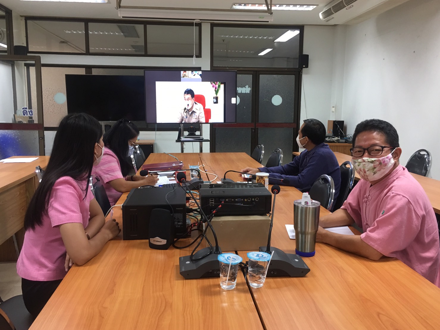 การประชุมกรมการพัฒนาชุมชน ครั้งที่ 4/2563 ประจำเดือนเมษายน 2563
