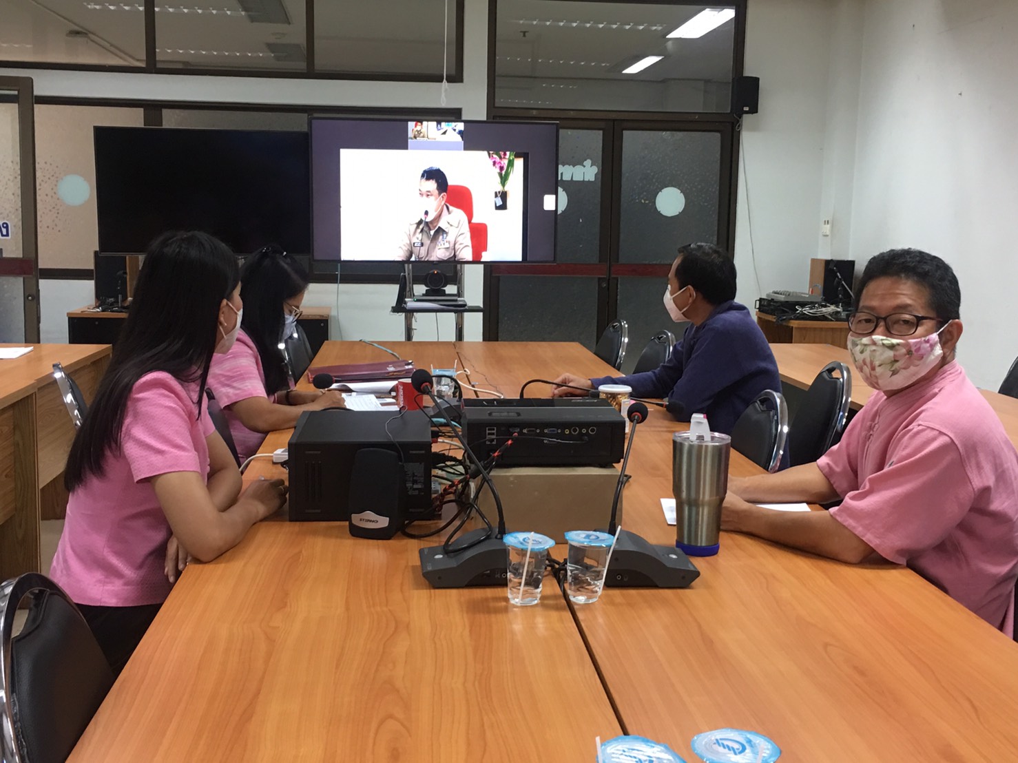 การประชุมกรมการพัฒนาชุมชน ครั้งที่ 4/2563 ประจำเดือนเมษายน 2563