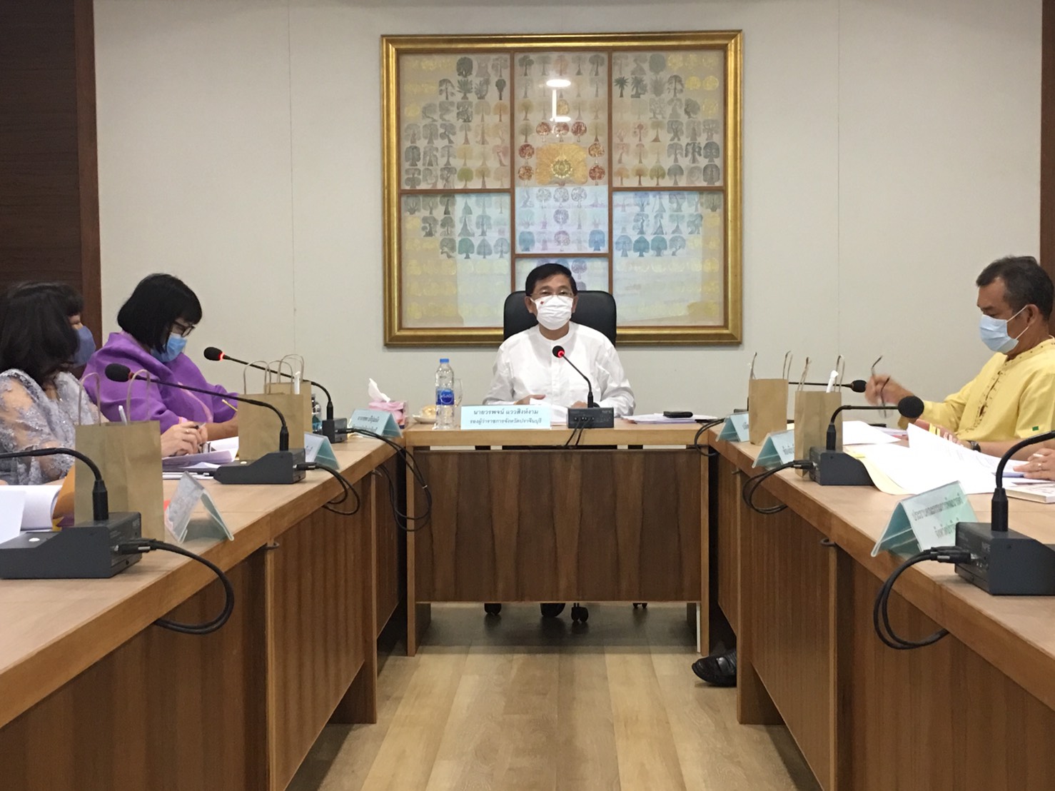 การประชุมคณะอนุกรรมการบริหารกองทุนพัฒนาบทบาทสตรีระดับจังหวัด จังหวัดปราจีนบุรี ครั้งที่ 5 ประจำปีงบประมาณ พ.ศ. 2563