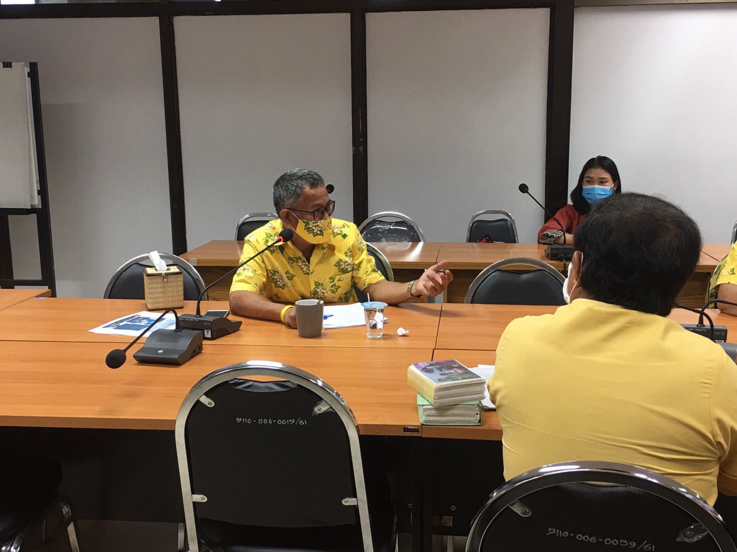 การประชุมประธานคณะกรรมการเครือข่าย OTOP อำเภอ , OTOP Trader จังหวัดปราจีนบุรี และนักวิชาการพัฒนาชุมชนอำเภอผู้รับผิดชอบงาน OTOP