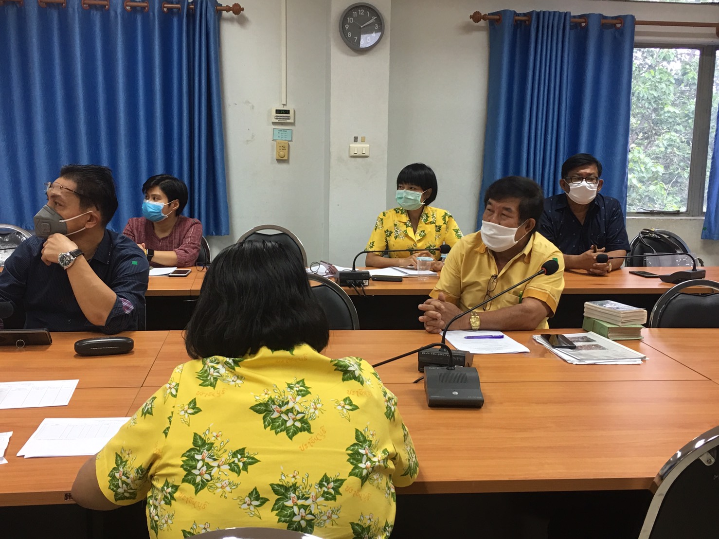 การประชุมประธานคณะกรรมการเครือข่าย OTOP อำเภอ , OTOP Trader จังหวัดปราจีนบุรี และนักวิชาการพัฒนาชุมชนอำเภอผู้รับผิดชอบงาน OTOP
