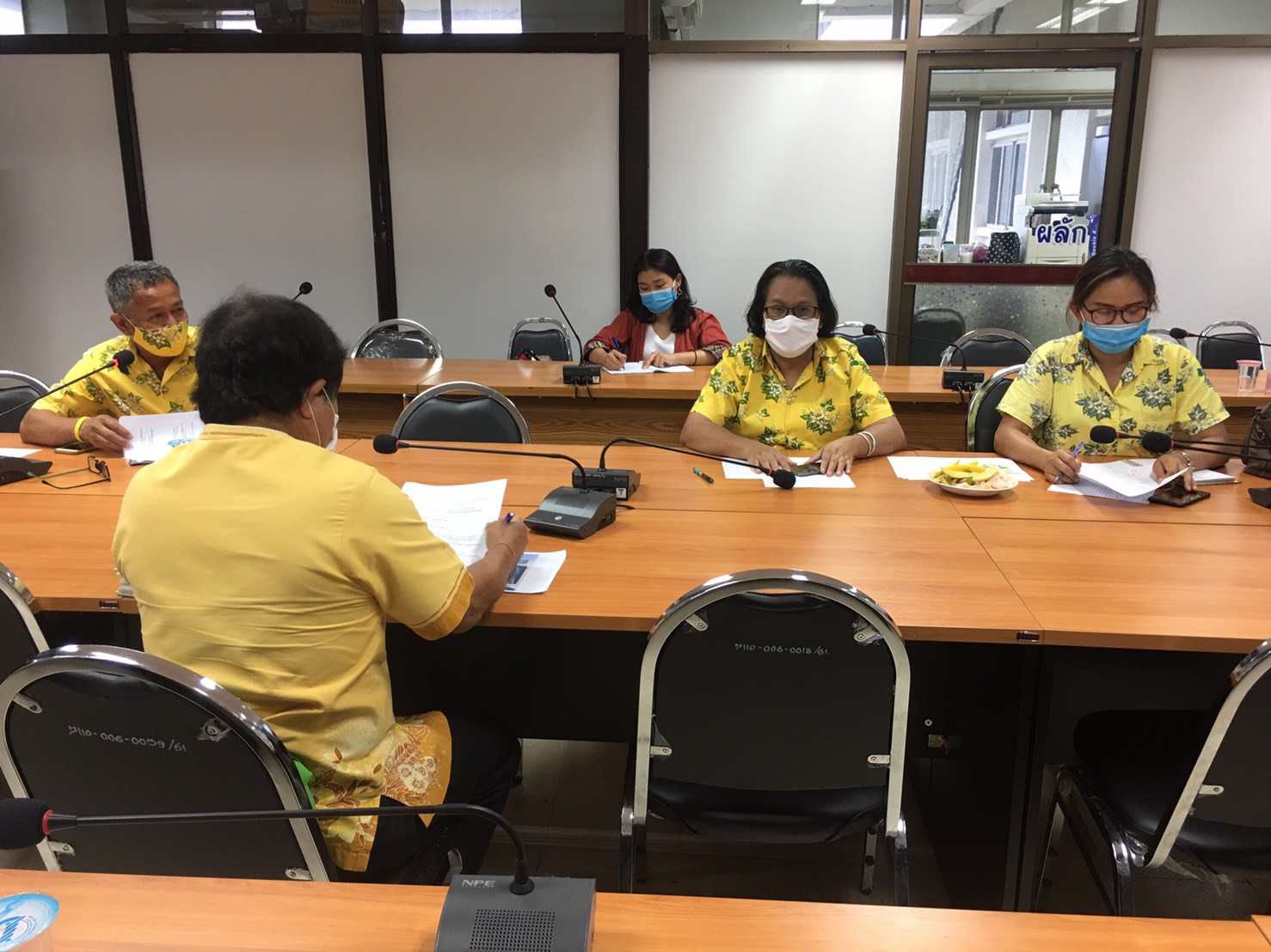 การประชุมประธานคณะกรรมการเครือข่าย OTOP อำเภอ , OTOP Trader จังหวัดปราจีนบุรี และนักวิชาการพัฒนาชุมชนอำเภอผู้รับผิดชอบงาน OTOP