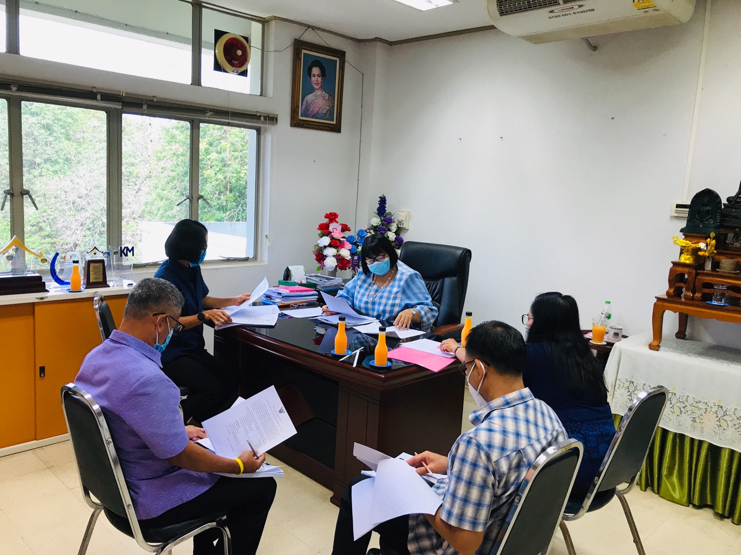 การประชุมคณะทำงานจัดการความรู้ในงานพัฒนาชุมชนจังหวัดปราจีนบุรี ประจำปี พ.ศ. 2563