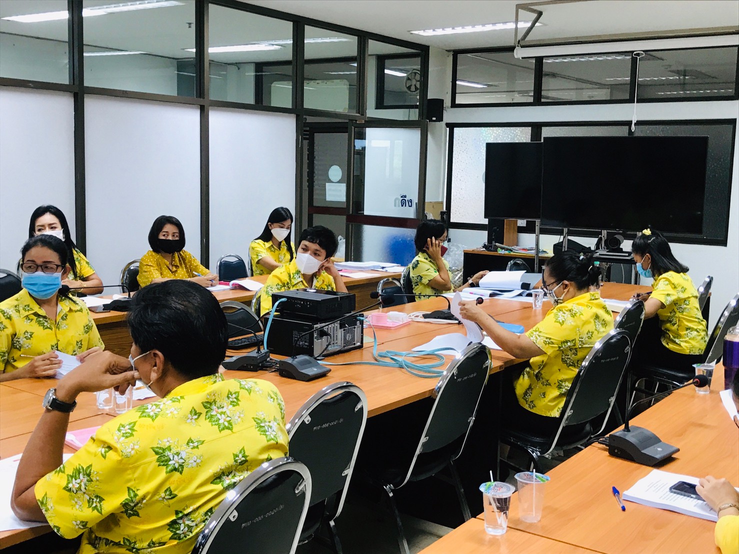 การประชุมนักวิชาการพัฒนาชุมชน สำนักงานพัฒนาชุมชนจังหวัดปราจีนบุรี ครั้งที่ 5/2563 ประจำเดือนพฤษภาคม 2563