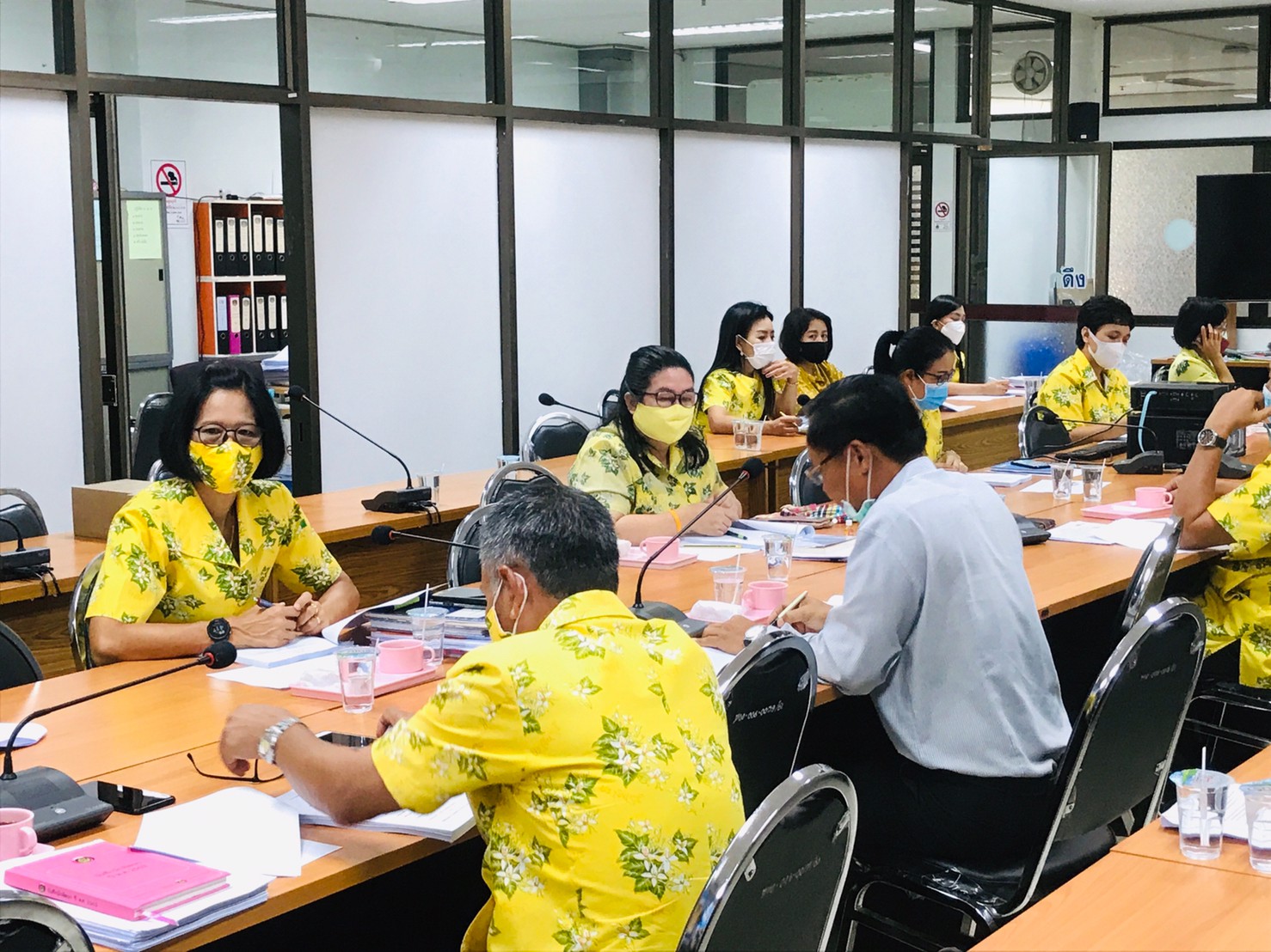 การประชุมนักวิชาการพัฒนาชุมชน สำนักงานพัฒนาชุมชนจังหวัดปราจีนบุรี ครั้งที่ 5/2563 ประจำเดือนพฤษภาคม 2563