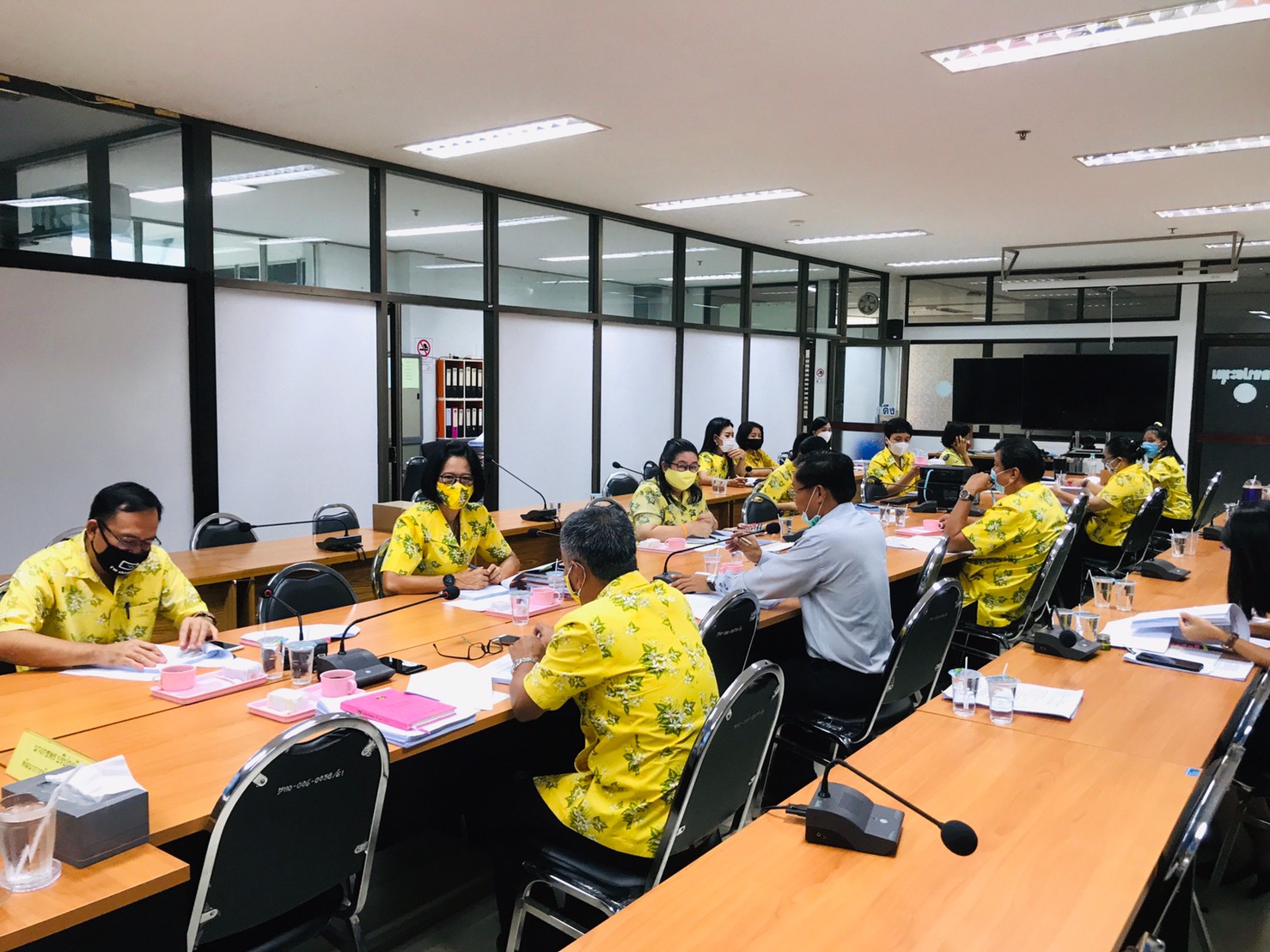 การประชุมนักวิชาการพัฒนาชุมชน สำนักงานพัฒนาชุมชนจังหวัดปราจีนบุรี ครั้งที่ 5/2563 ประจำเดือนพฤษภาคม 2563