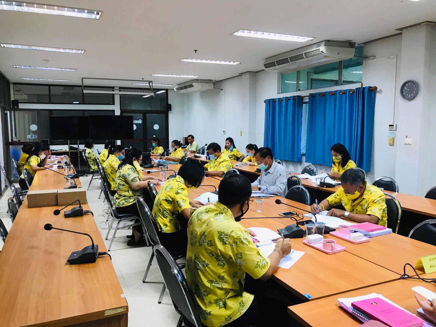 การประชุมนักวิชาการพัฒนาชุมชน สำนักงานพัฒนาชุมชนจังหวัดปราจีนบุรี ครั้งที่ 5/2563 ประจำเดือนพฤษภาคม 2563