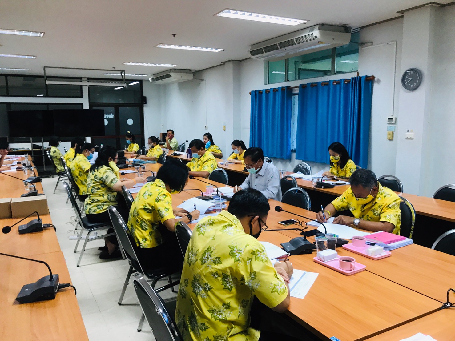 การประชุมนักวิชาการพัฒนาชุมชน สำนักงานพัฒนาชุมชนจังหวัดปราจีนบุรี ครั้งที่ 5/2563 ประจำเดือนพฤษภาคม 2563