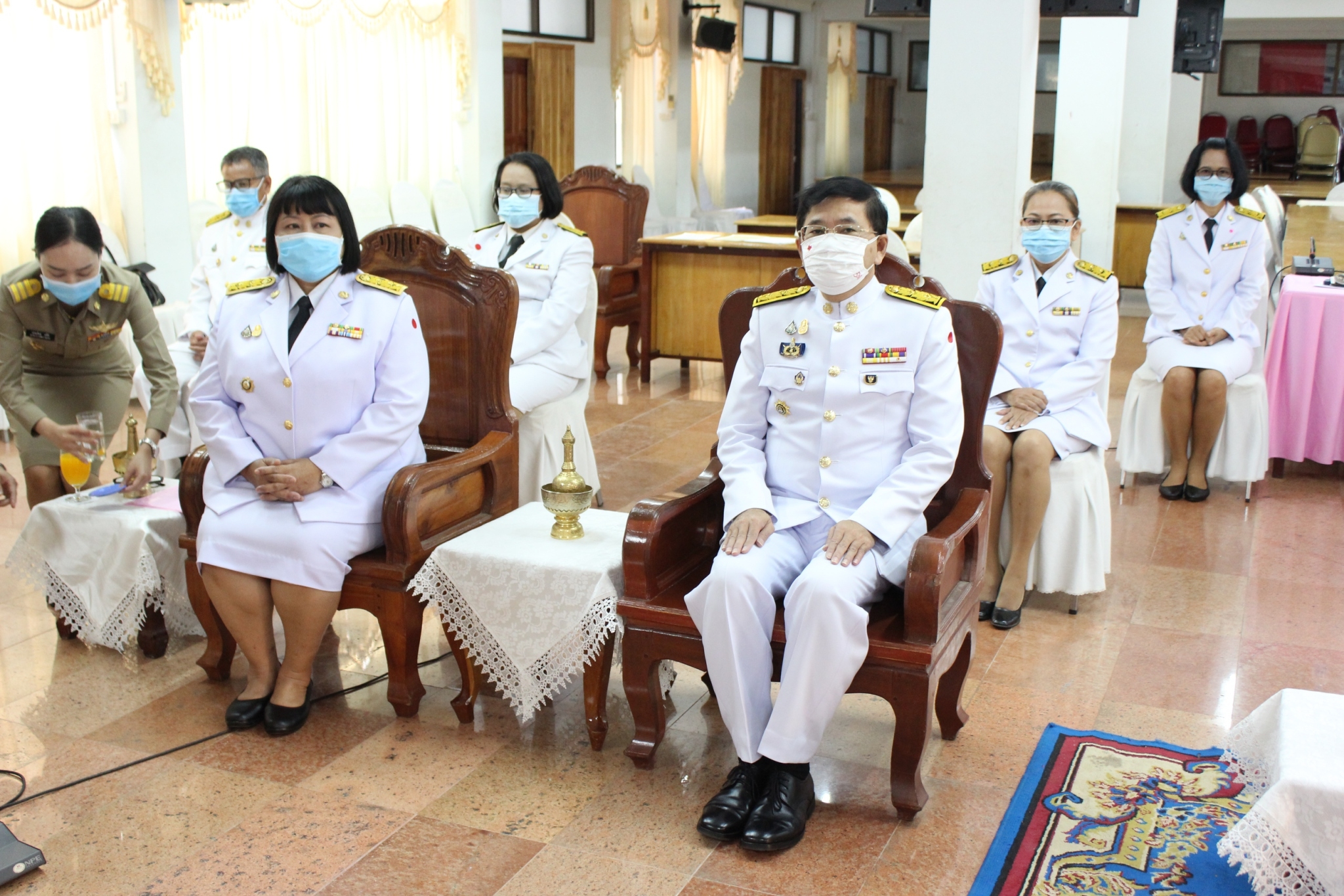 พิธีทอดผ้าป่าสมทบกองทุนพัฒนาเด็กชนบทในพระราชูปถัมภ์สมเด็จพระเทพรัตนราชสุดาฯ สยามบรมราชกุมารี ประจำปี 2563