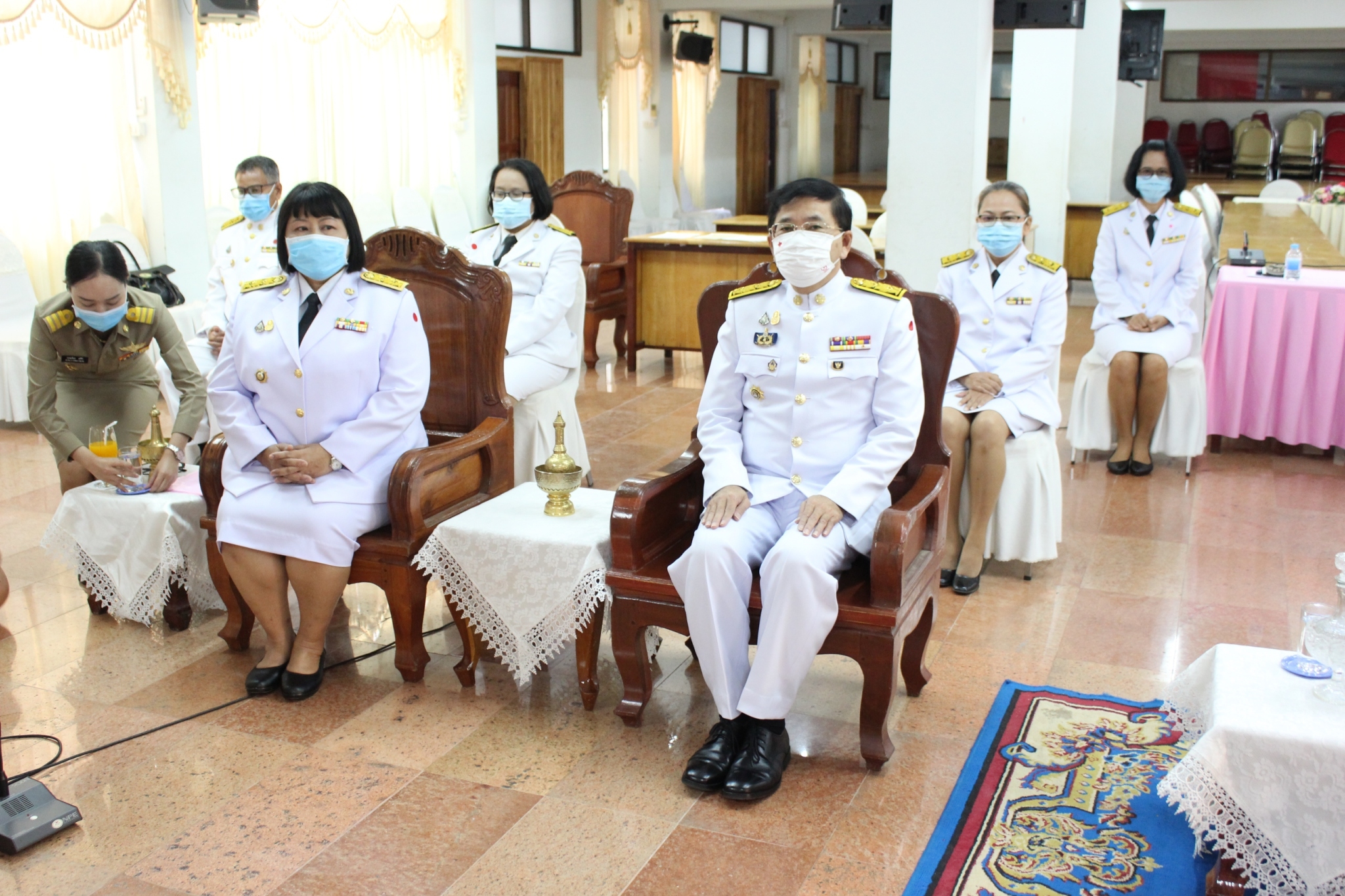 พิธีทอดผ้าป่าสมทบกองทุนพัฒนาเด็กชนบทในพระราชูปถัมภ์สมเด็จพระเทพรัตนราชสุดาฯ สยามบรมราชกุมารี ประจำปี 2563