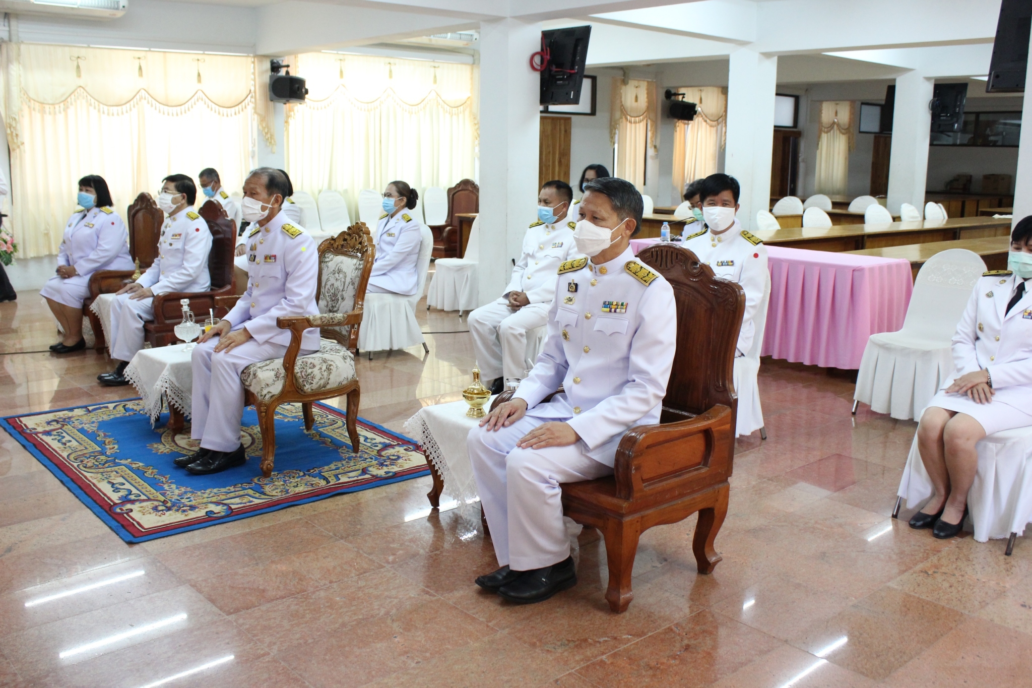 พิธีทอดผ้าป่าสมทบกองทุนพัฒนาเด็กชนบทในพระราชูปถัมภ์สมเด็จพระเทพรัตนราชสุดาฯ สยามบรมราชกุมารี ประจำปี 2563