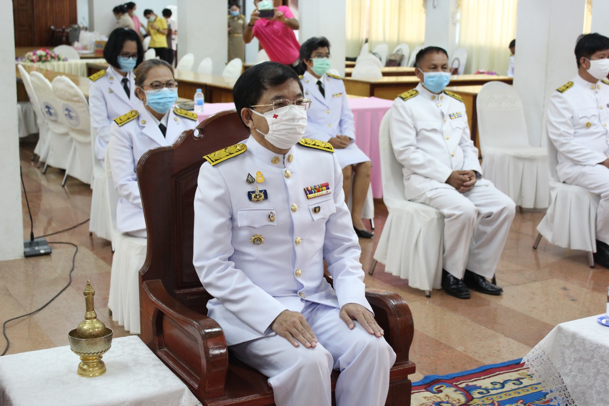 พิธีทอดผ้าป่าสมทบกองทุนพัฒนาเด็กชนบทในพระราชูปถัมภ์สมเด็จพระเทพรัตนราชสุดาฯ สยามบรมราชกุมารี ประจำปี 2563