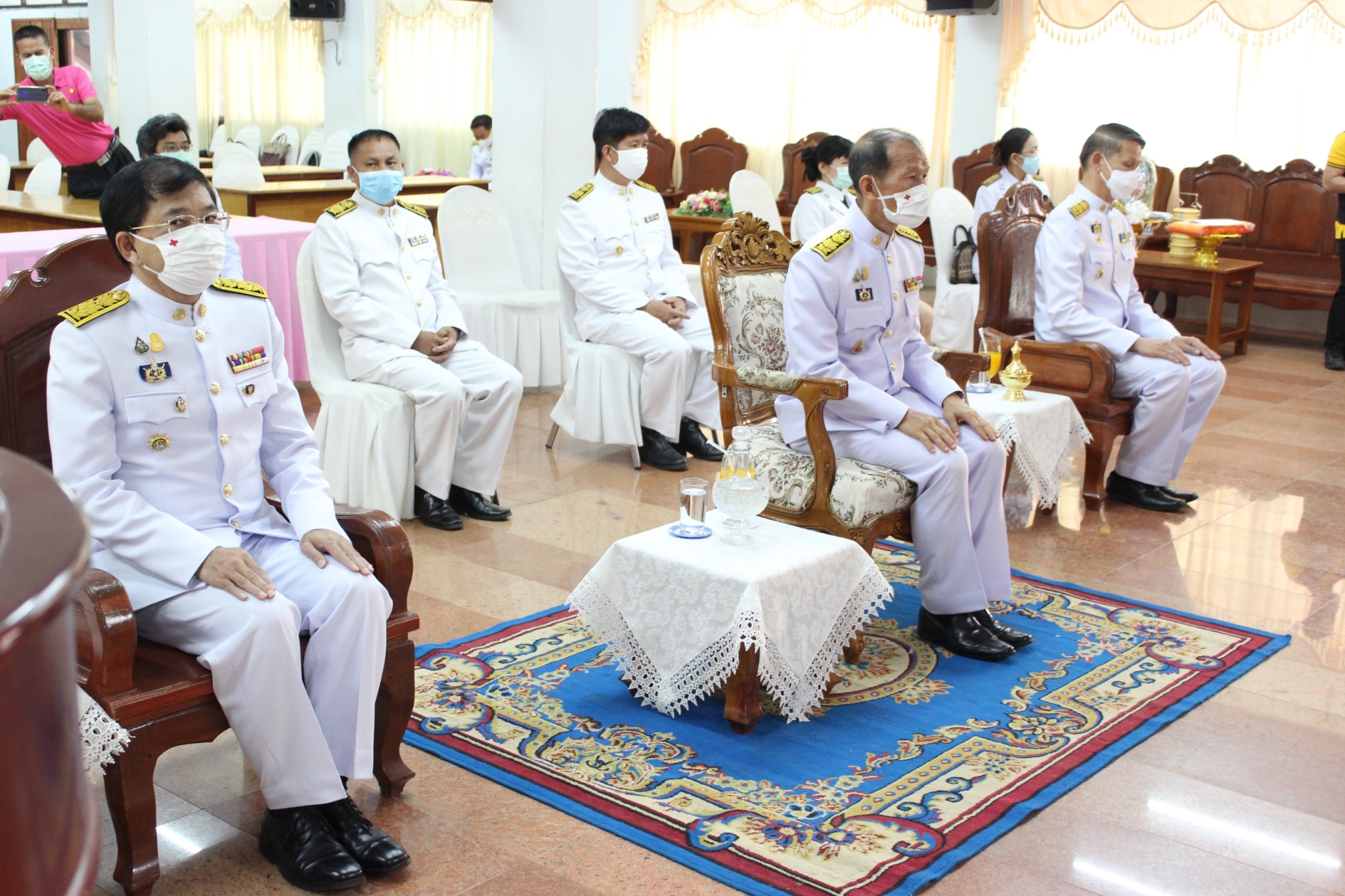 พิธีทอดผ้าป่าสมทบกองทุนพัฒนาเด็กชนบทในพระราชูปถัมภ์สมเด็จพระเทพรัตนราชสุดาฯ สยามบรมราชกุมารี ประจำปี 2563