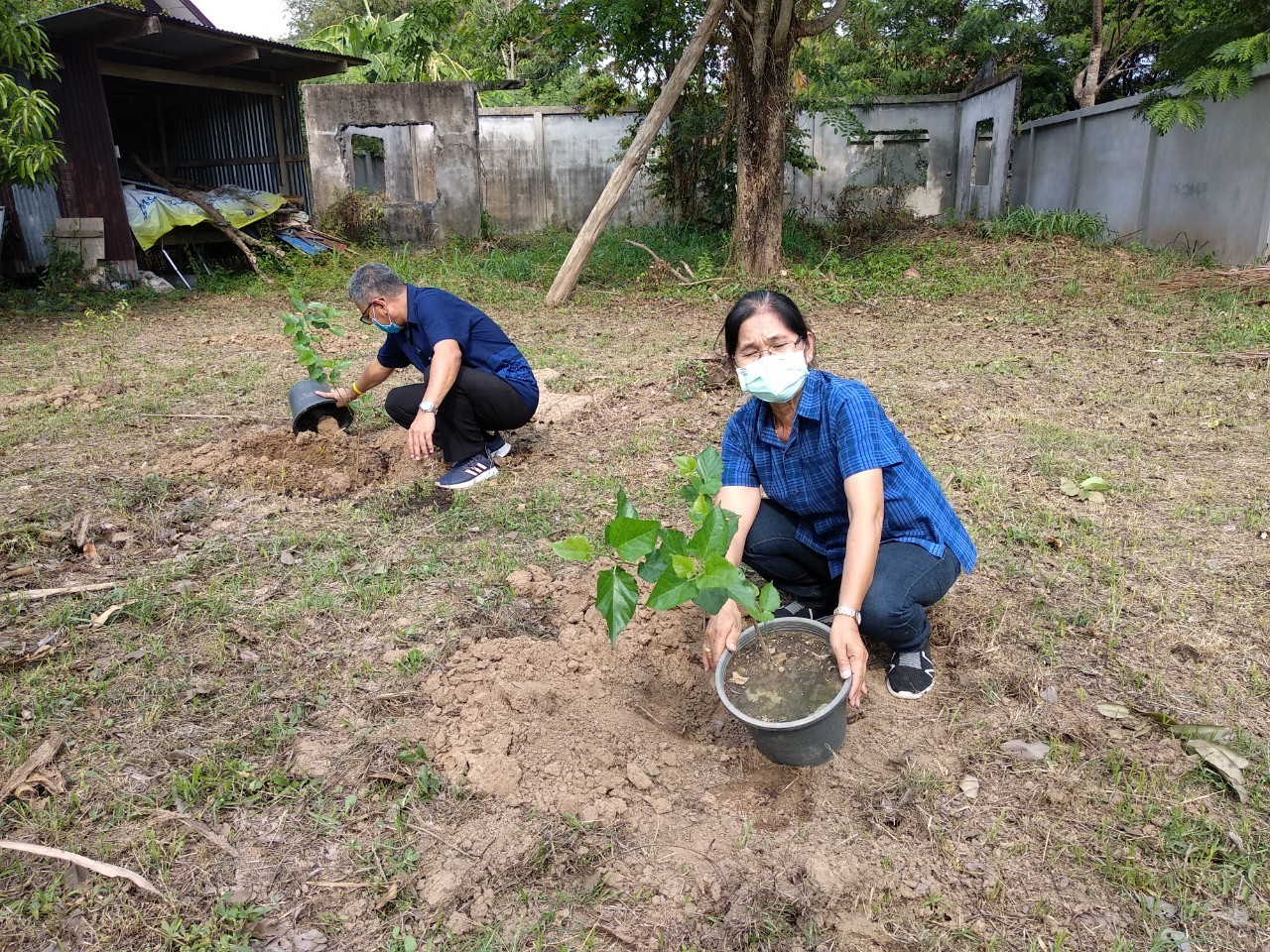 โครงการสตรีแบ่งปันรัก ปลูกผักปลอดภัย