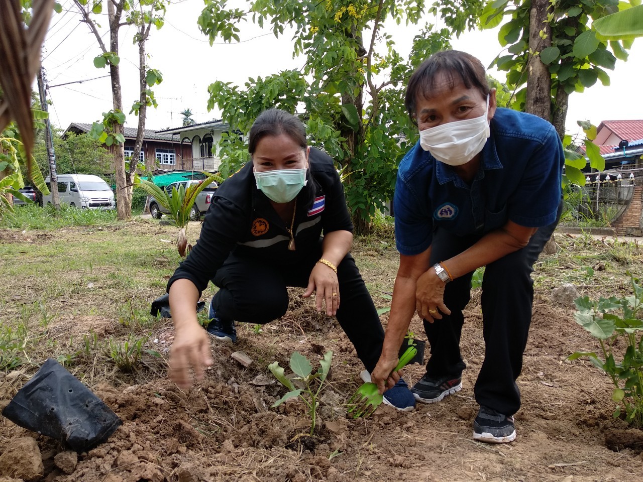 โครงการสตรีแบ่งปันรัก ปลูกผักปลอดภัย