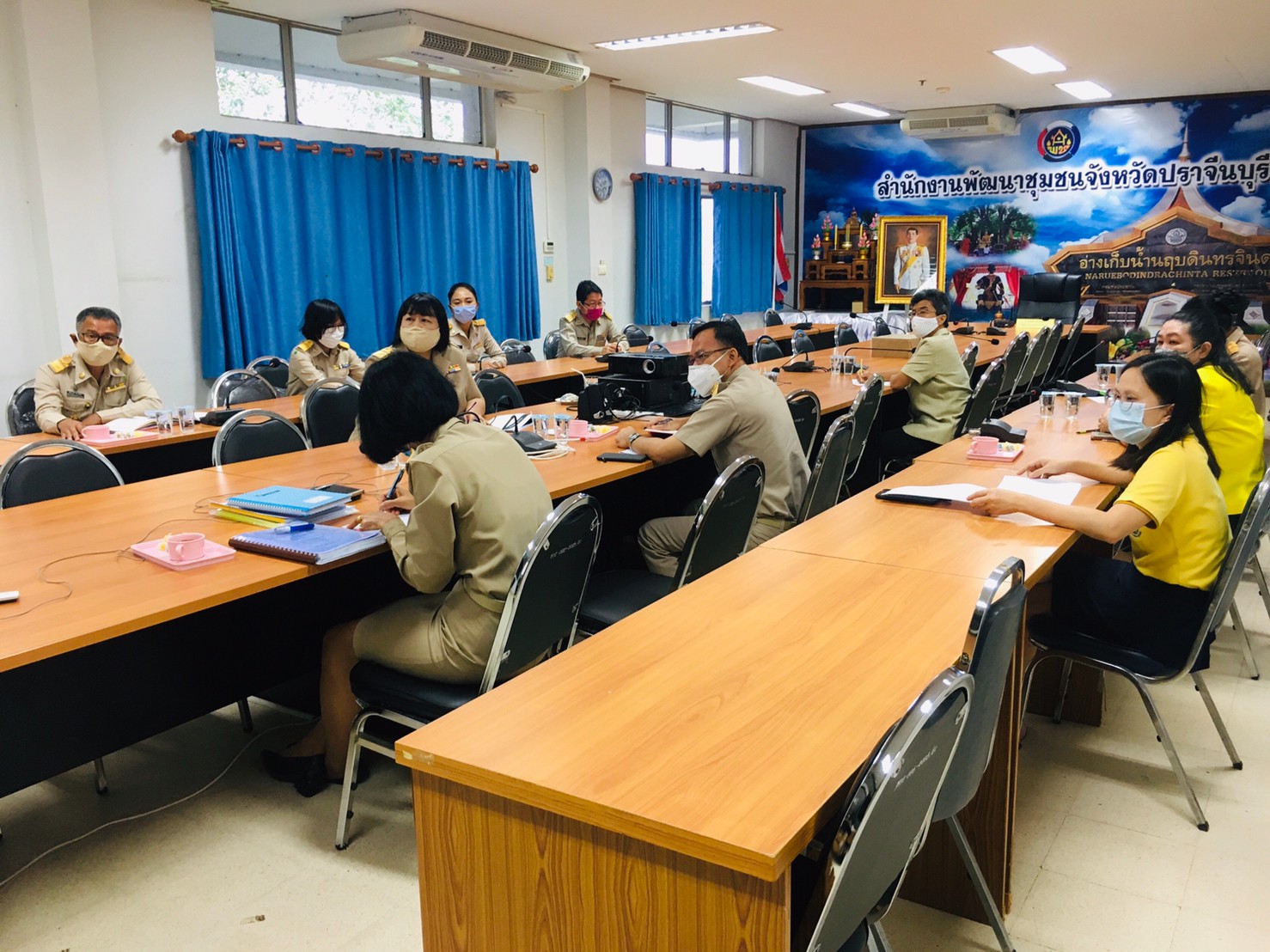 การประชุมเร่งรัดการเบิกจ่ายงบประมาณ ประจำปี พ.ศ. 2563 ผ่านระบบวิดีทัศน์ทางไกล (Video Conference)