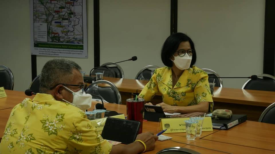 พช.ปราจีนบุรี ขานรับนโยบายและแนวทางการดำเนินงานพัฒนาชุมชน ประจำปีงบประมาณ พ.ศ.๒๕๖๕ ผ่านระบบวิดีทัศน์ทางไกล (Video Conference)