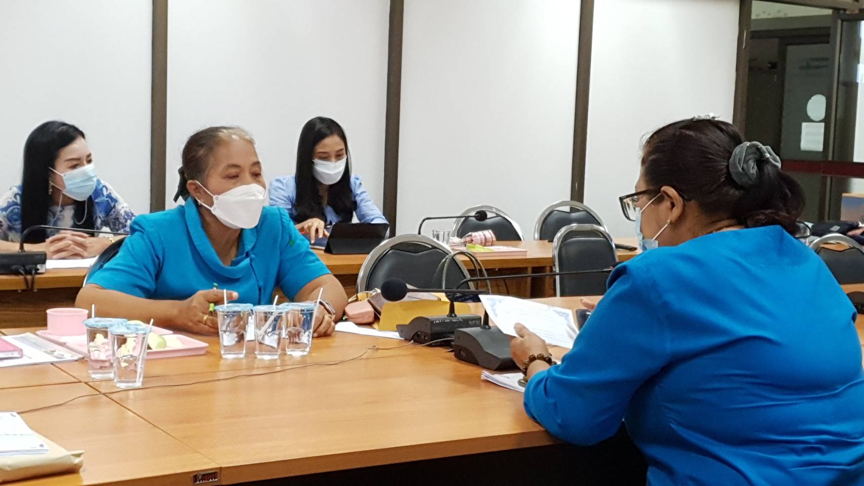 ประชุมผู้บริหารงานพัฒนาชุมชน และนักวิชาการพัฒนาชุมชนจังหวัดปราจีนบุรี ประจำเดือนตุลาคม พ.ศ.๒๕๖๔