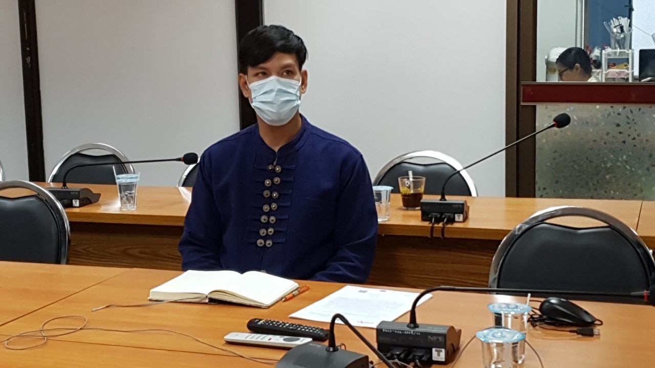ปฐมนิเทศพนักงานราชการเฉพาะกิจ สำนักงานพัฒนาชุมชนจังหวัด เพื่อช่วยเหลือผู้ได้รับผลกระทบจากสถานการณ์การแพร่ระบาดของโรคติดเชื้อไวรัสโคโรนา ๒๐๑๙ ประจำปี ๒๕๖๕ ผ่านระบบ VDO Conference