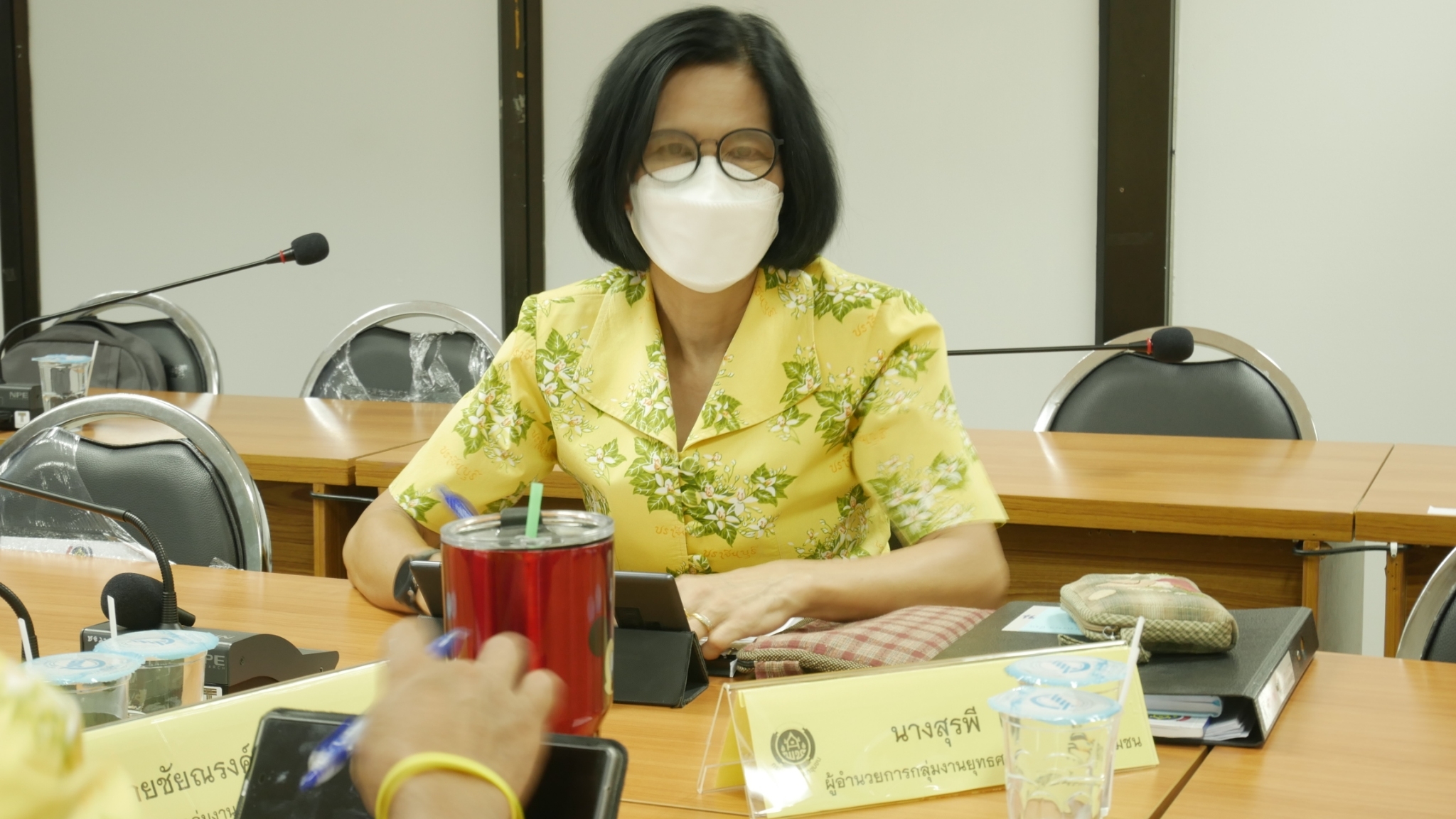 พช.ปราจีนบุรี ขานรับนโยบายและแนวทางการดำเนินงานพัฒนาชุมชน ประจำปีงบประมาณ พ.ศ.๒๕๖๕ ผ่านระบบวิดีทัศน์ทางไกล (Video Conference)