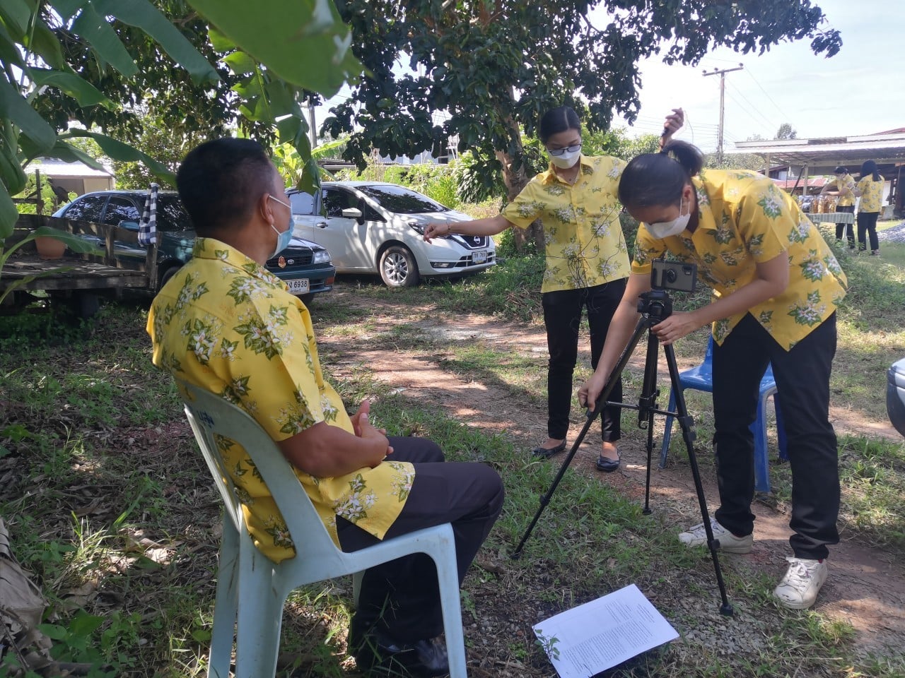 พช.ปราจีนบุรี เยี่ยมชมกองทุนกองทุนพัฒนาบทบาทสตรี “กลุ่มผู้ผลิตแมงสดิ้งไร้กลิ่น บ้านบุสูง”