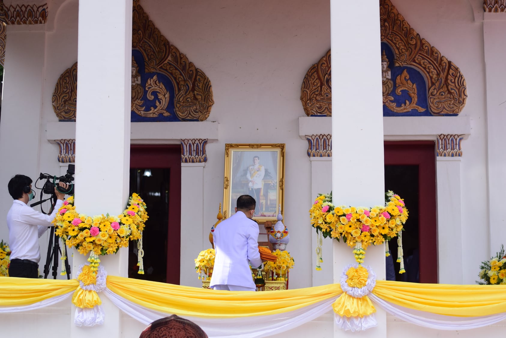 พช.ปราจีนบุรี ร่วมพิธีถวายผ้าพระกฐินพระราชทาน กรมการพัฒนาชุมชน ประจำปี ๒๕๖๔ ณ วัดธรรมามูลวรวิหาร จังหวัดชัยนาท