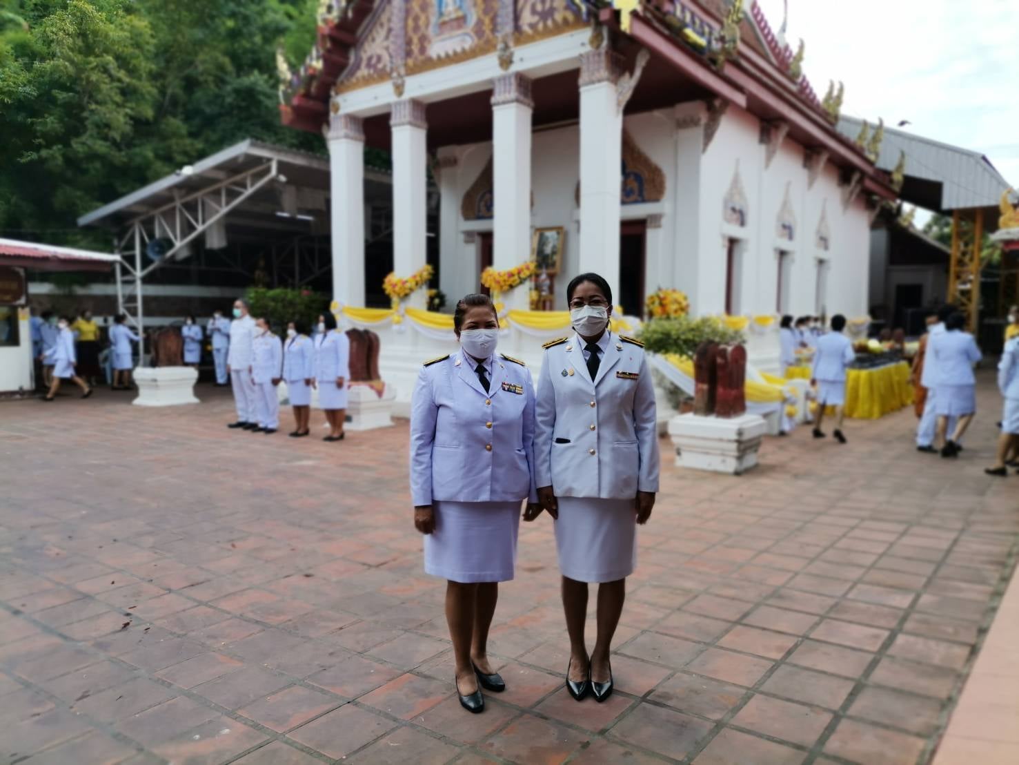 พช.ปราจีนบุรี ร่วมพิธีถวายผ้าพระกฐินพระราชทาน กรมการพัฒนาชุมชน ประจำปี ๒๕๖๔ ณ วัดธรรมามูลวรวิหาร จังหวัดชัยนาท