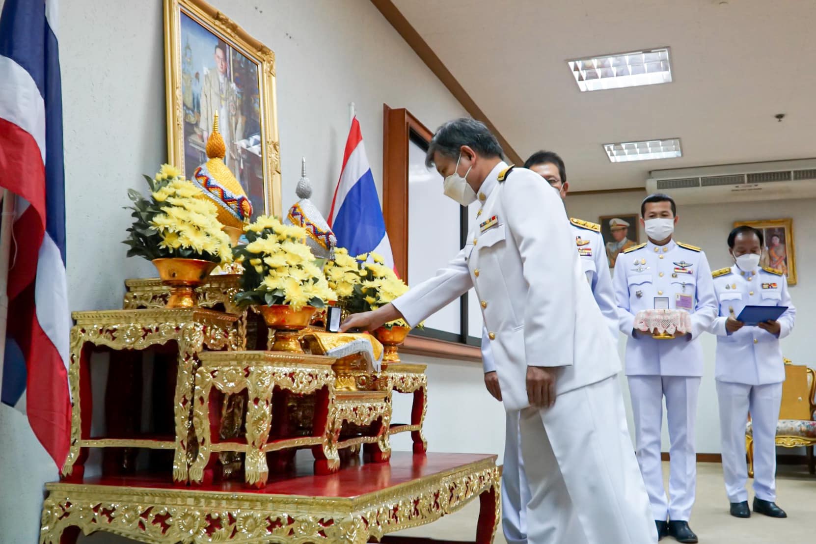 จังหวัดปราจีนบุรี ได้จัดพิธีมอบเครื่องหมาย​ “รักษาดินแดนยิ่งชีพ”