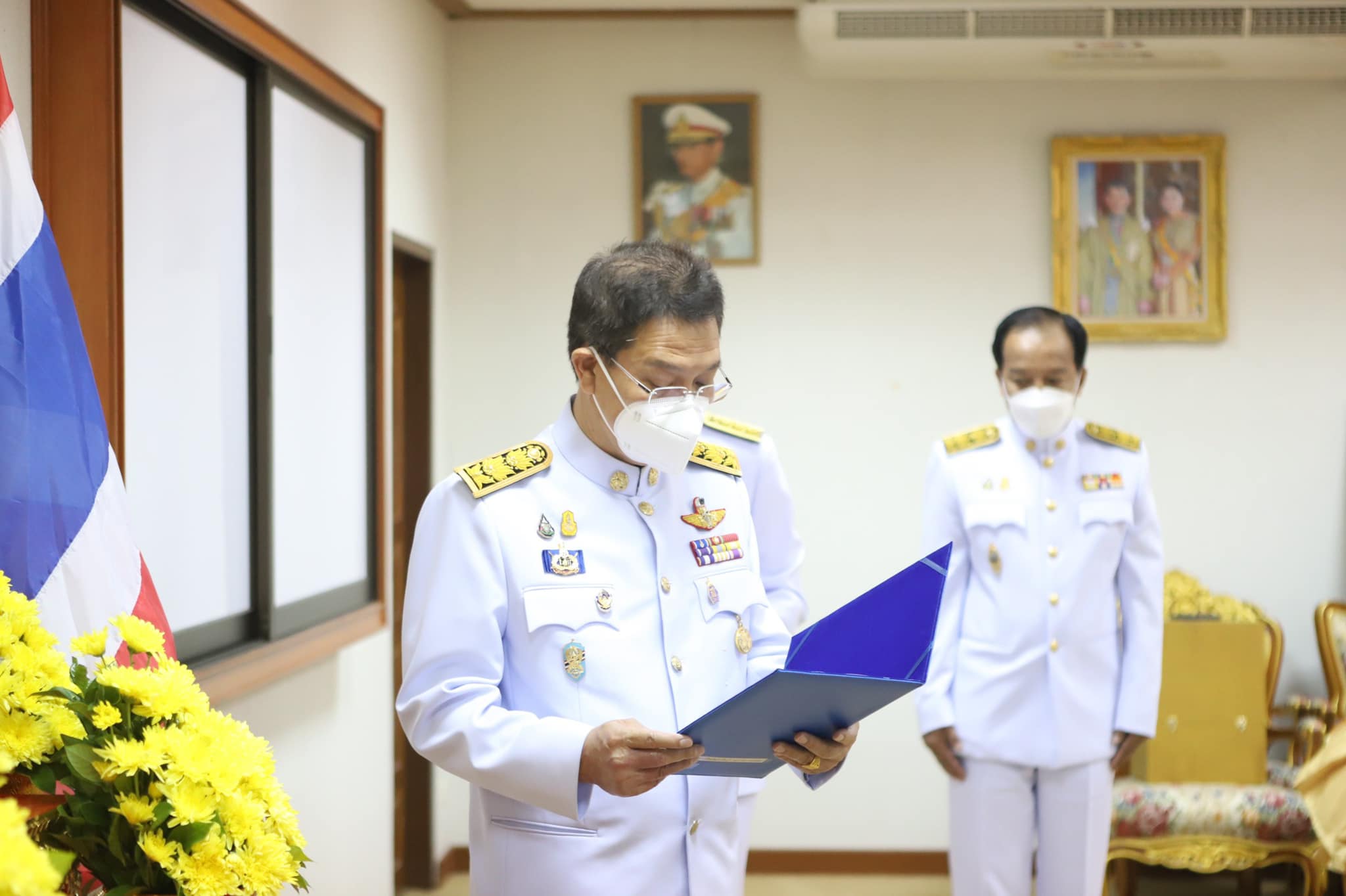 จังหวัดปราจีนบุรี ได้จัดพิธีมอบเครื่องหมาย​ “รักษาดินแดนยิ่งชีพ”
