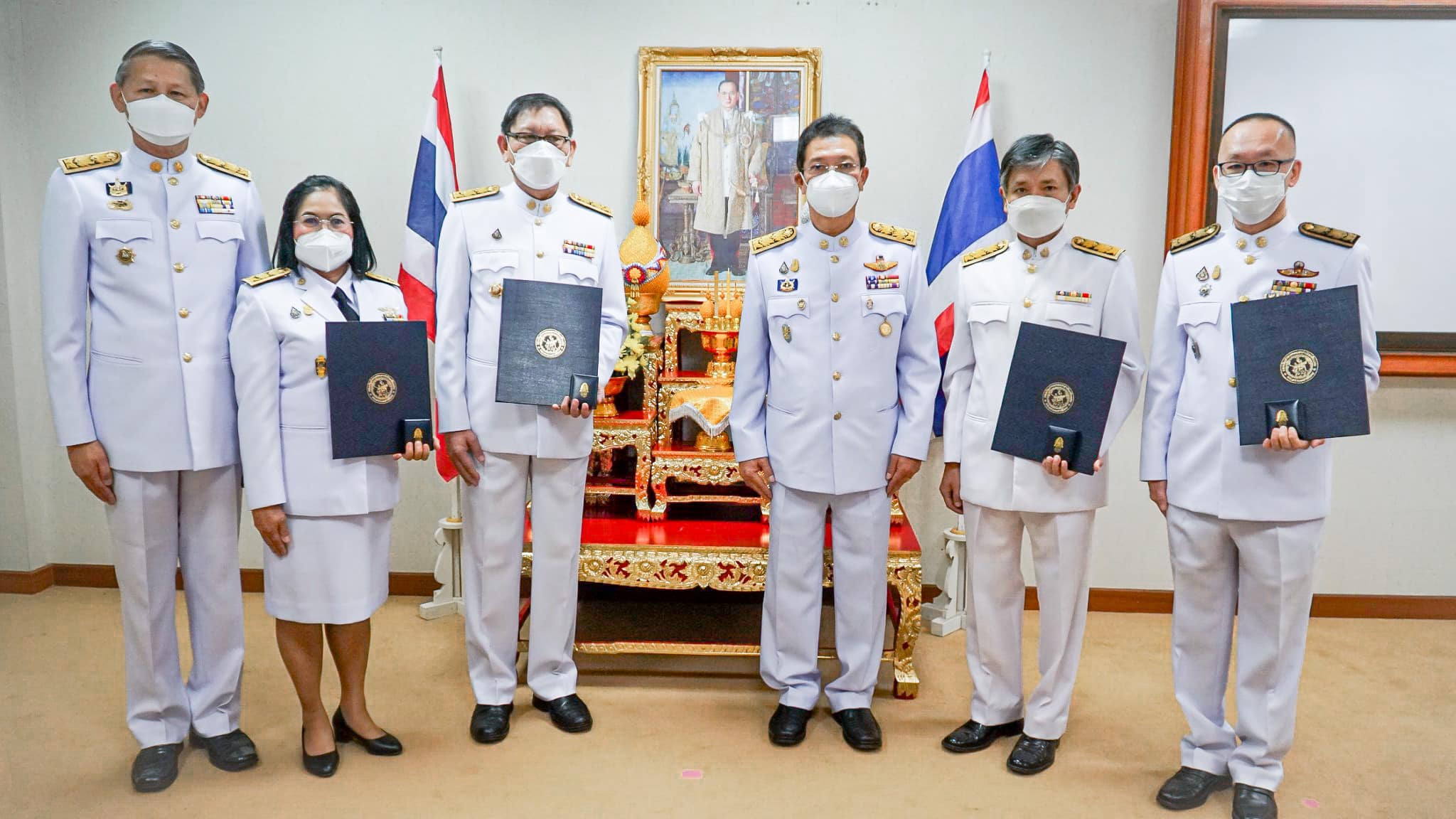 จังหวัดปราจีนบุรี ได้จัดพิธีมอบเครื่องหมาย​ “รักษาดินแดนยิ่งชีพ”