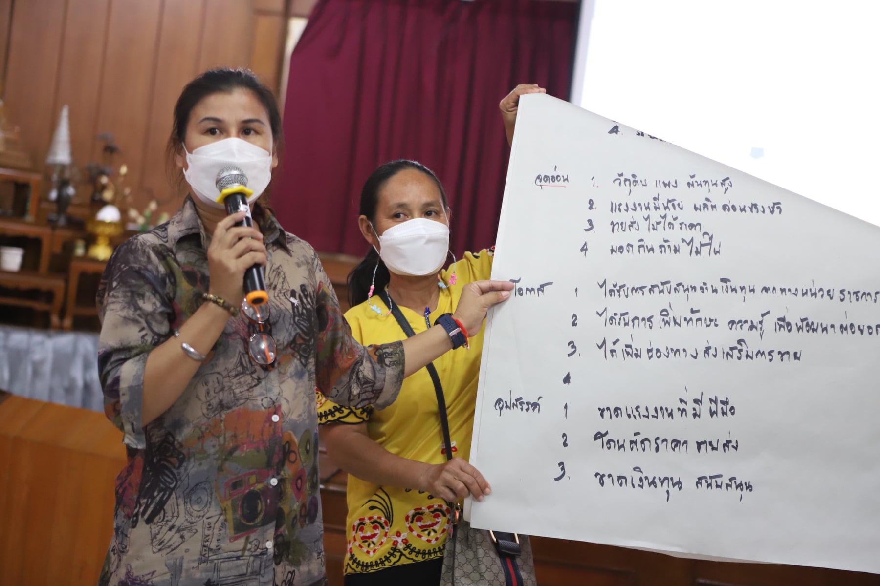 พช.ปราจีนบุรี ดำเนินโครงการพัฒนาทักษะอาชีพแก่กลุ่มสมาชิกกองทุนพัฒนาบทบาทสตรี