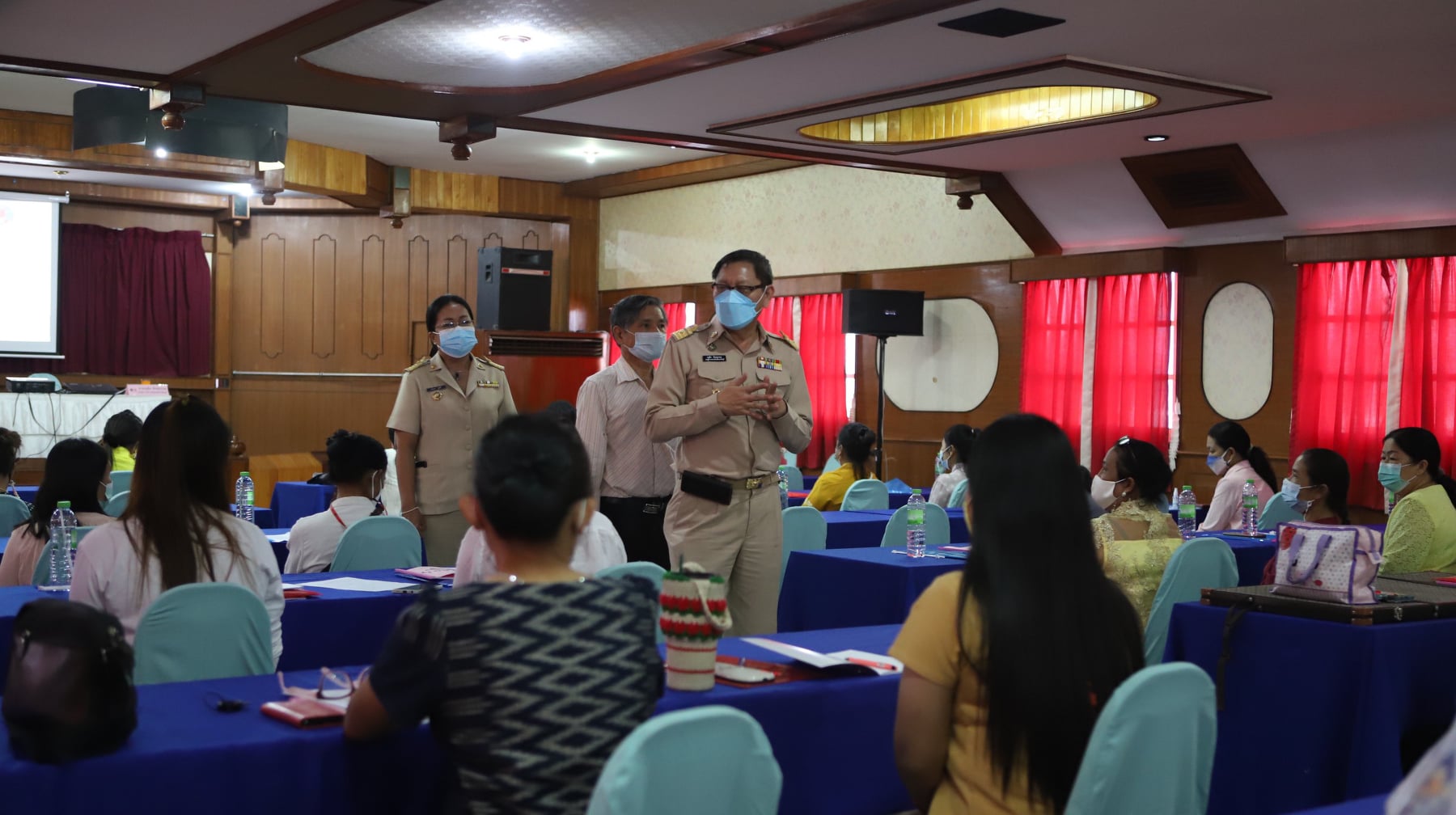พช.ปราจีนบุรี ดำเนินโครงการพัฒนาทักษะอาชีพแก่กลุ่มสมาชิกกองทุนพัฒนาบทบาทสตรี