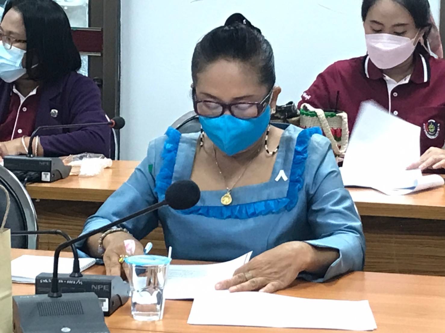 พช.ปราจีนบุรี ประชุมรับรองมาตรฐานการพัฒนาชุมชน (มชช.) ปี ๒๕๖๔