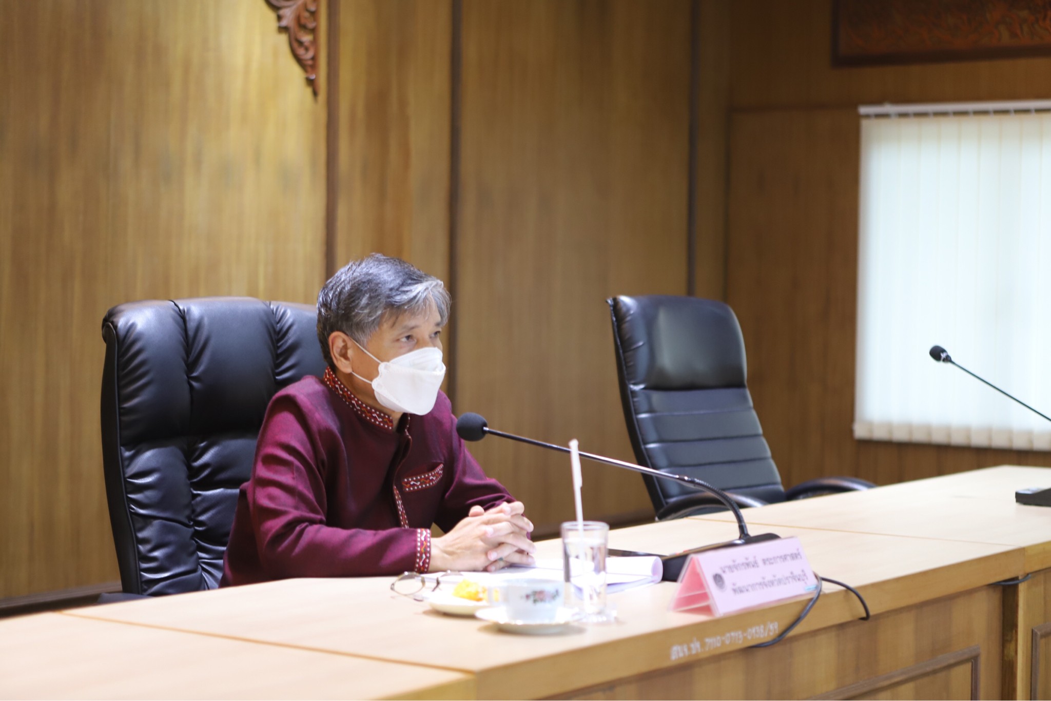 พช.ปราจีนบุรี ประชุมการนำเสนอผลการจัดเก็บและรับรองคุณภาพข้อมูลความจำเป็นพื้นฐาน (จปฐ.) และข้อมูลพื้นฐานระดับหมู่บ้าน (กชช.๒ค) ระดับจังหวัด ประจำปี ๒๕๖๔