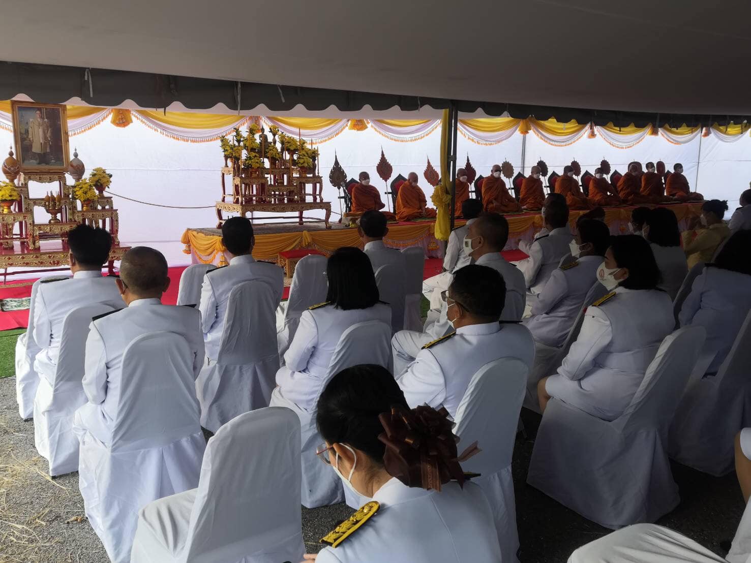 พช.ปราจีนบุรี ร่วมกิจกรรมเนื่องในวันคล้ายวันพระบรมราชสมภพพระบาทสมเด็จพระบรมชนกาธิเบศร มหาภูมิพลอดุลยเดชมหาราช บรมนาถบพิตร วันชาติ และวันพ่อแห่งชาติ 5 ธันวาคม 2564 