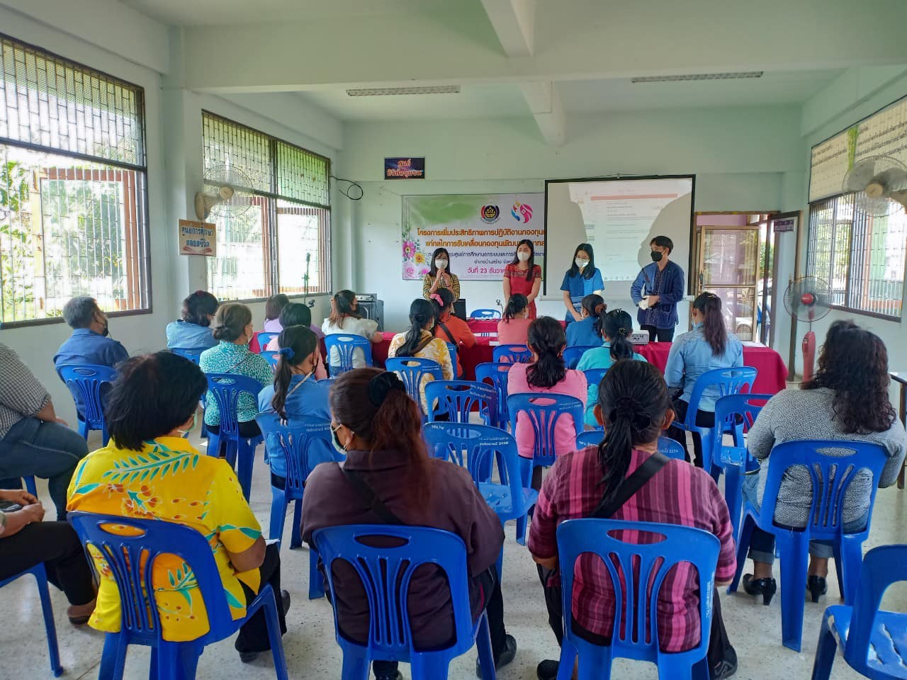 สนง.อกส.จ.ปราจีนบุรี ร่วมโครงการเพิ่มประสิทธิภาพปฏิบัติงานกองทุนพัฒนาบทบาทสตรีแก่กลไกการขับเคลื่อนกองทุนพัฒนาบทบาทสตรีอำเภอ