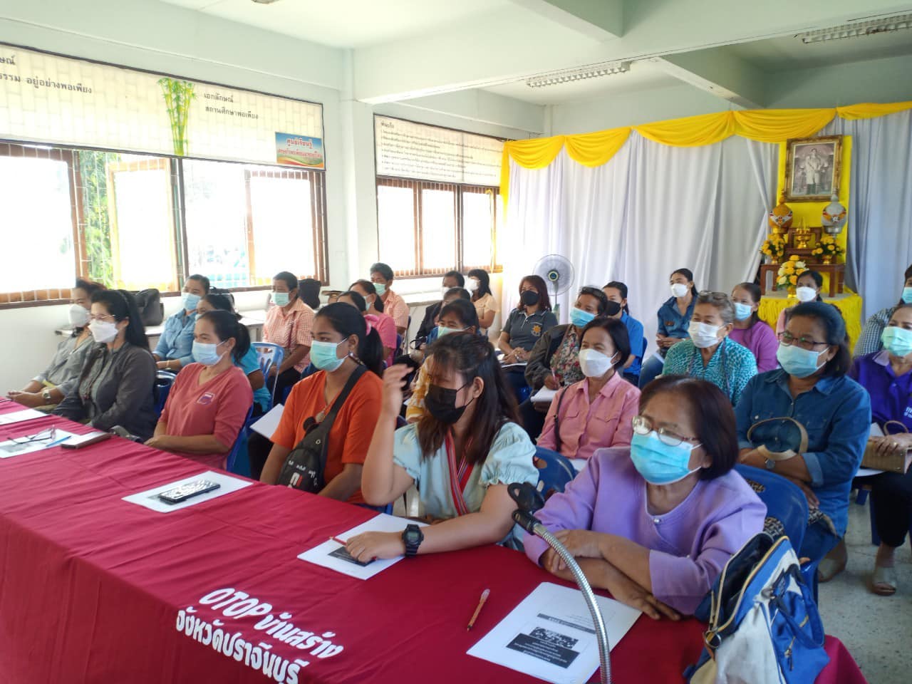 สนง.อกส.จ.ปราจีนบุรี ร่วมโครงการเพิ่มประสิทธิภาพปฏิบัติงานกองทุนพัฒนาบทบาทสตรีแก่กลไกการขับเคลื่อนกองทุนพัฒนาบทบาทสตรีอำเภอ