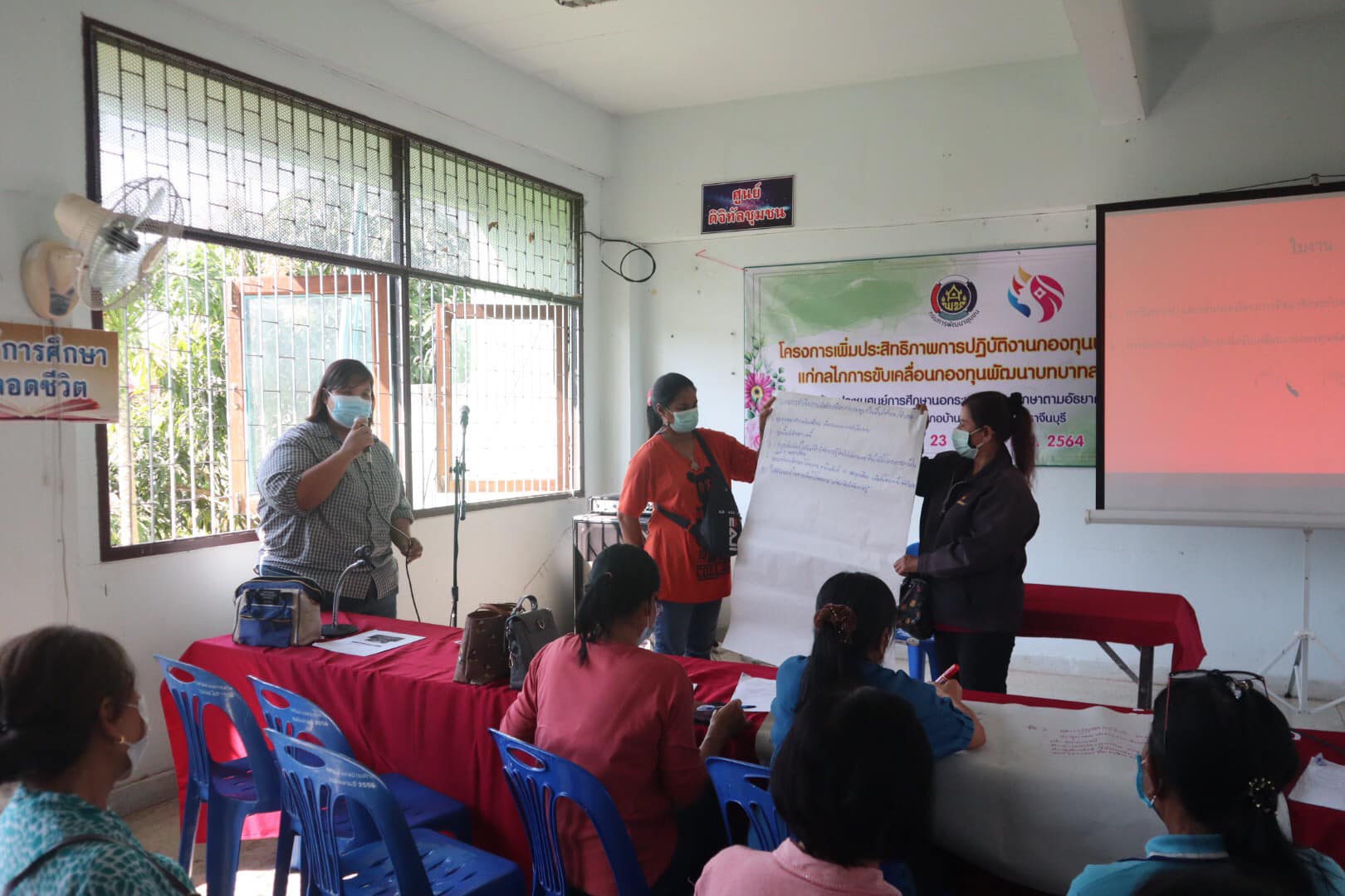 สนง.อกส.จ.ปราจีนบุรี ร่วมโครงการเพิ่มประสิทธิภาพปฏิบัติงานกองทุนพัฒนาบทบาทสตรีแก่กลไกการขับเคลื่อนกองทุนพัฒนาบทบาทสตรีอำเภอ