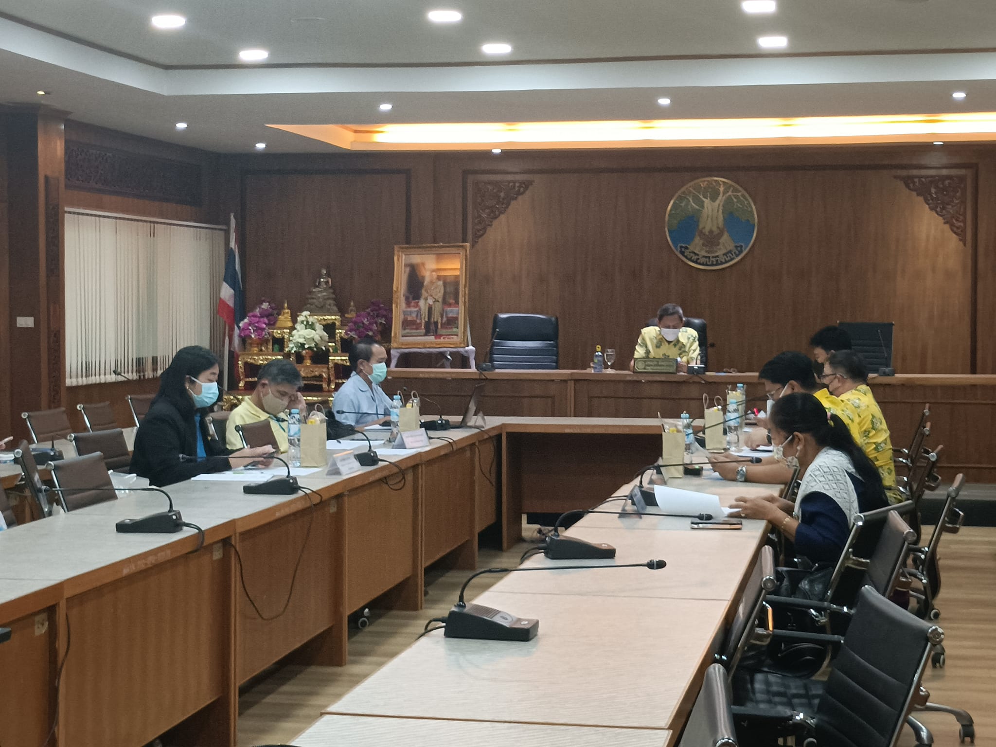 พช.ปราจีนบุรีร่วมประชุมตรวจประเมินมาตรฐานโฮมสเตย์ไทย ประจำปีงบประมาณ พ.ศ.2565
