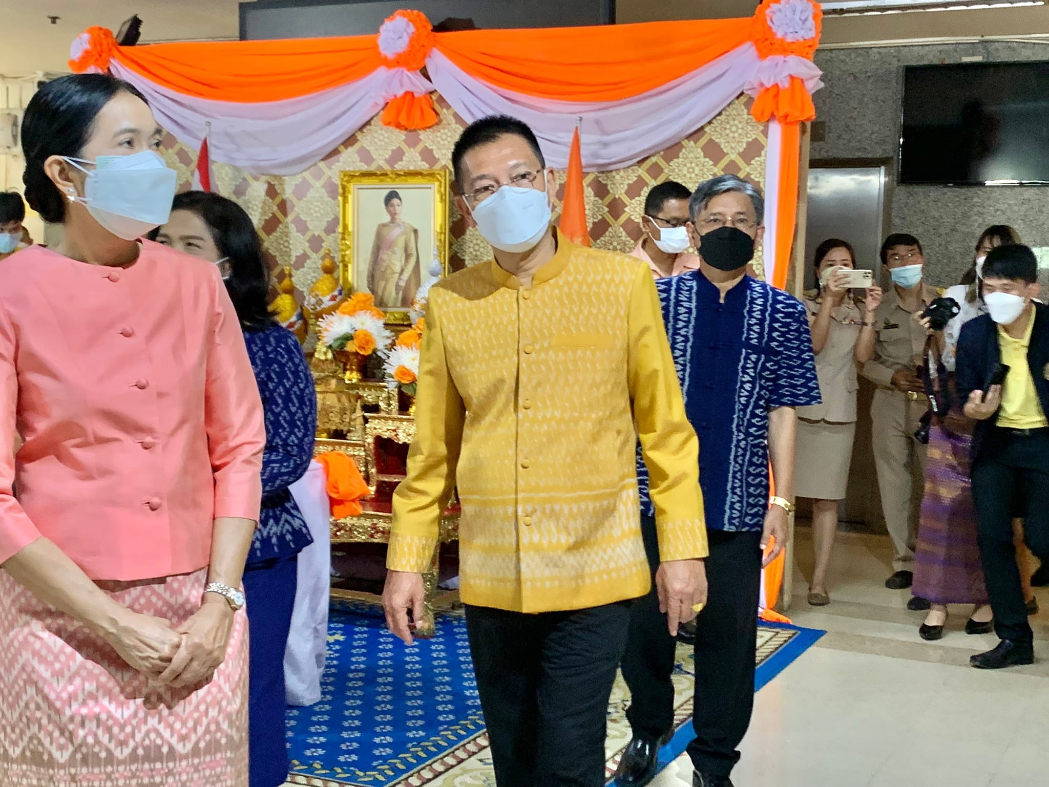พช.ปราจีนบุรี จัดกิจกรรมเฉลิมพระเกียรติเนื่องในวันคล้ายวันประสูติของสมเด็จพระเจ้าลูกเธอ เจ้าฟ้าสิริวัณณวรี นารีรัตนราชกัญญา 8 มกราคม 2565 พร้อมเชิญชวนชาวปราจีนบุรีแต่งกายด้วยผ้าไทย ผ้าพื้นถิ่น และผ้าลายพระราชทาน